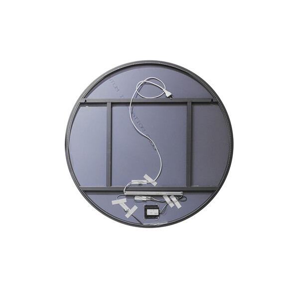 Зеркало Art&Max Asti 80 см AM-Ast-800-DS-FNC-Nero, чёрный - фото 7