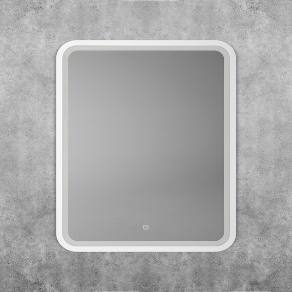 Зеркало Art&Max Genova 60 см AM-Gen-600-800-DS-F-White - фото 2