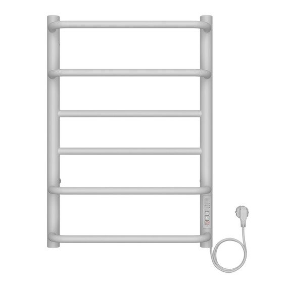 Полотенцесушитель электрический Azario Milan П6 400x600 мм AZ90846W - фото 2