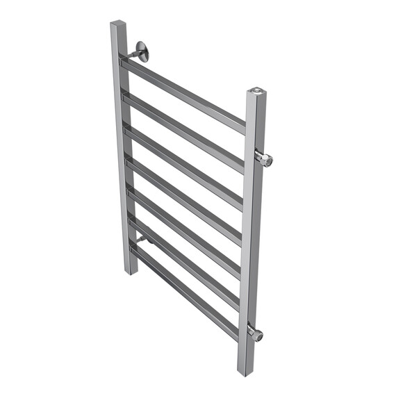 Полотенцесушитель водяной Azario Ancona с боковым подводом П7 500x800 мм AZ71558 - фото 2