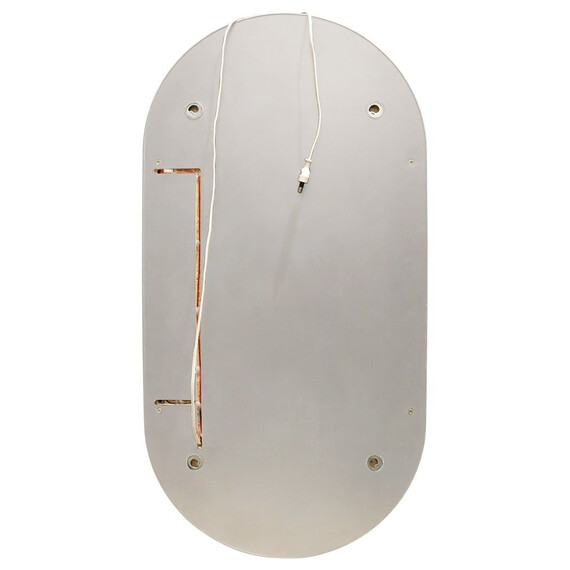 Зеркало-шкаф Art&Max Bari 50 см AM-Bar-500-1000-1D-R-DS-F-White - фото 7