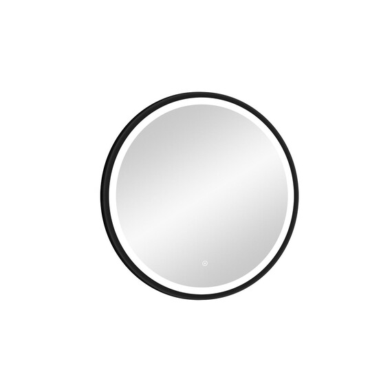 Зеркало Art&Max Livorno 60 см AM-Liv-600-DS-F-Nero, чёрный - фото 3