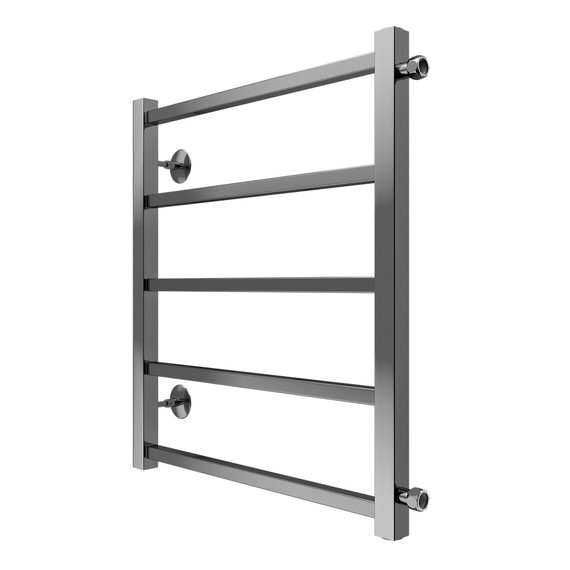 Полотенцесушитель водяной Azario Ancona с боковым подводом П5 500x600 мм AZ71556 - фото 