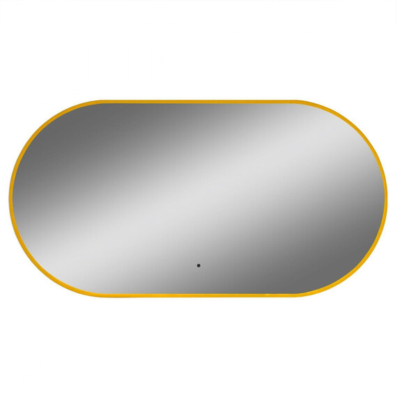 Зеркало Art&Max Torino 55 см AM-Tor-550-1050-DS-Gold, золото - фото 4