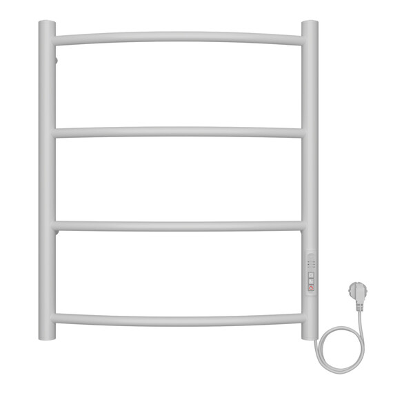 Полотенцесушитель электрический Azario Verona П4 500x600 мм AZ04856W - фото 2