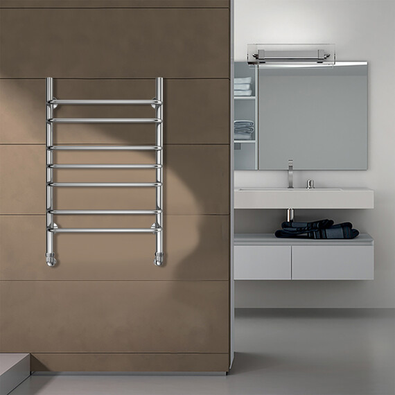 Полотенцесушитель водяной Azario Ferrara П7 500x800 мм AZ09158 - фото 4