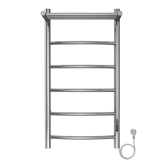 Полотенцесушитель электрический Azario Verona с полкой П6 400x800 мм AZ04848P - фото 3