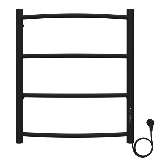 Полотенцесушитель электрический Azario Verona П4 500x600 мм AZ04856B - фото 2