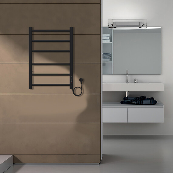 Полотенцесушитель электрический Azario Parma П6 400x600 мм AZ10846B - фото 5