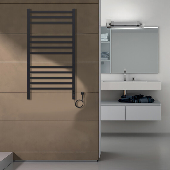 Полотенцесушитель электрический Azario Ancona П12 500x1000 мм AZ71850B - фото 5