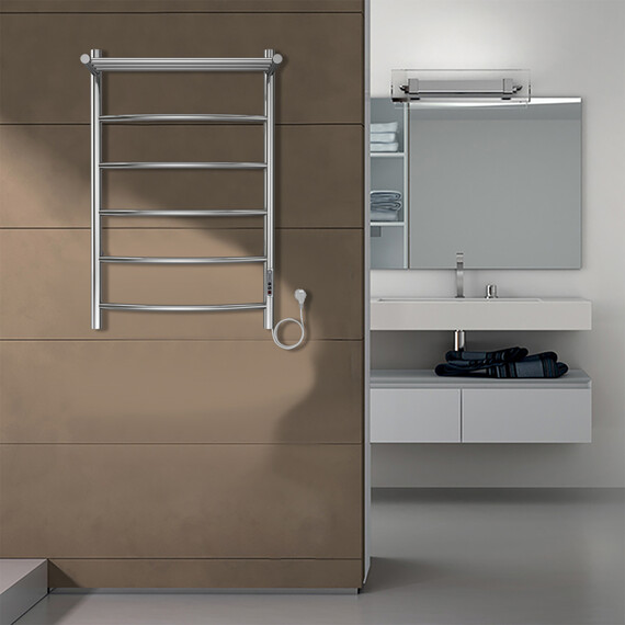 Полотенцесушитель электрический Azario Verona с полкой П6 500x800 мм AZ04858P - фото 5