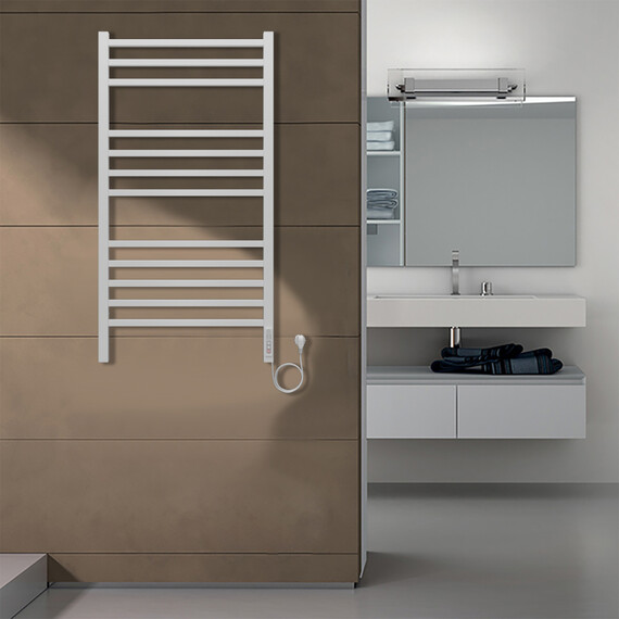 Полотенцесушитель электрический Azario Ancona П12 500x1000 мм AZ71850W - фото 4