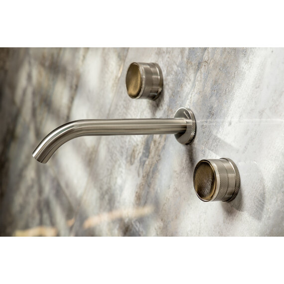 Смеситель для раковины настенный Boheme Prestige 152-2-NB-PR, никель - фото 3