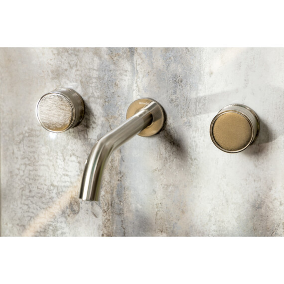 Смеситель для раковины настенный Boheme Prestige 152-2-NB-PR, никель - фото 2