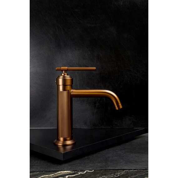 Смеситель для раковины Boheme Eterna 171-BRB, бронза брашированная - фото 2