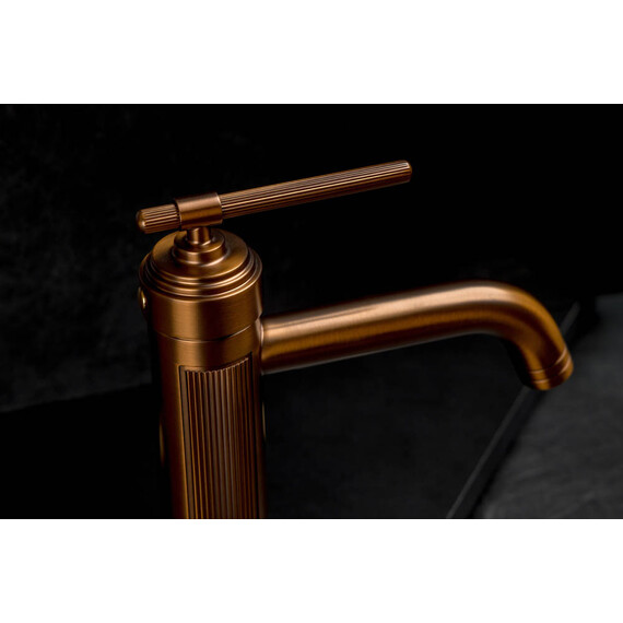 Смеситель для раковины Boheme Eterna 171-BRB, бронза брашированная - фото 3