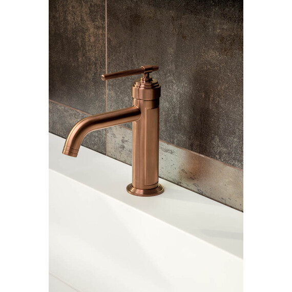 Смеситель для раковины Boheme Eterna 171-CB, медь брашированная - фото 5
