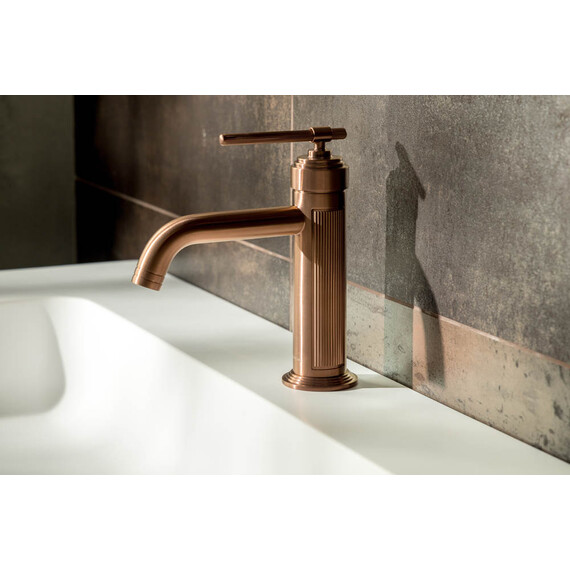 Смеситель для раковины Boheme Eterna 171-CB, медь брашированная - фото 6