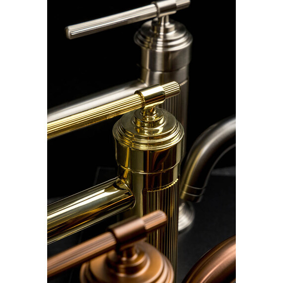 Смеситель для раковины Boheme Eterna 171-GM, графит - фото 6