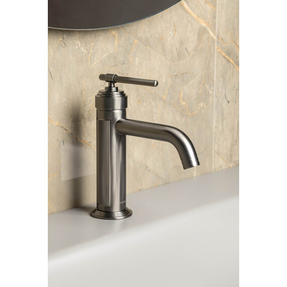 Смеситель для раковины Boheme Eterna 171-GM, графит - фото 2