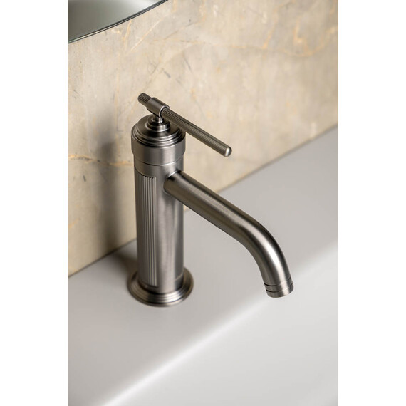 Смеситель для раковины Boheme Eterna 171-GM, графит - фото 