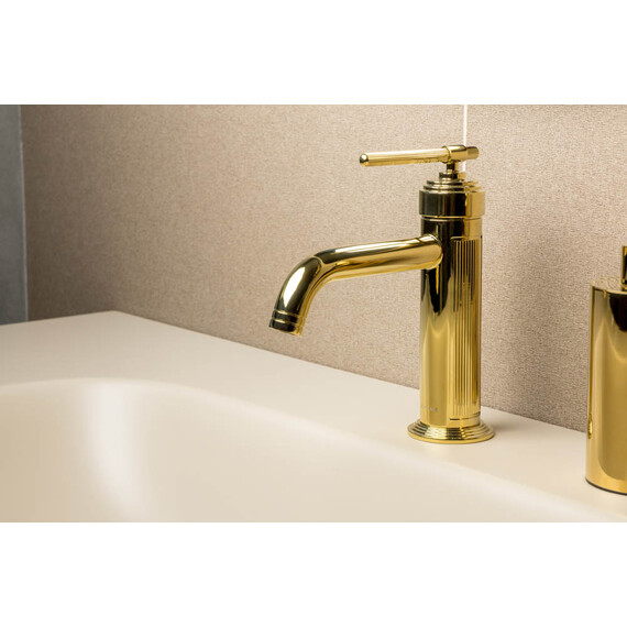 Смеситель для раковины Boheme Eterna 171-G, золото - фото 3