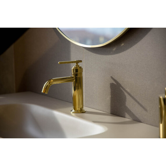 Смеситель для раковины Boheme Eterna 171-G, золото - фото 6