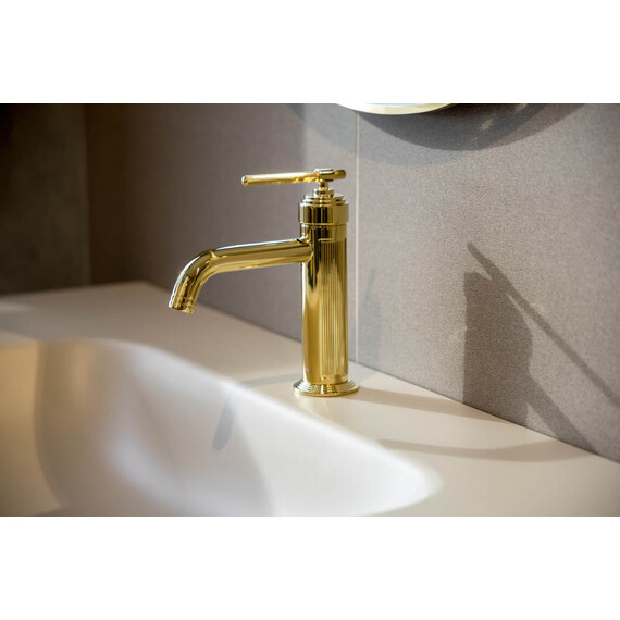 Смеситель для раковины Boheme Eterna 171-G, золото - фото 7