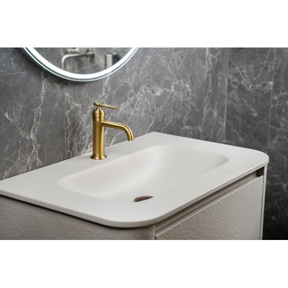 Смеситель для раковины Boheme Eterna 171-MG, золото матовое - фото 3