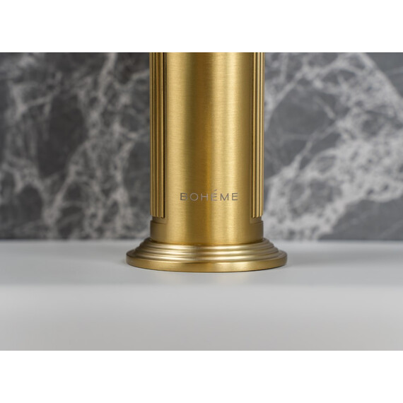 Смеситель для раковины Boheme Eterna 171-MG, золото матовое - фото 4