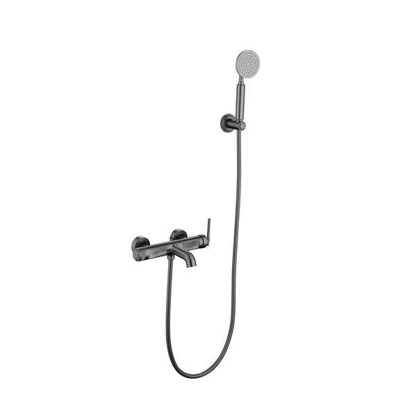 Смеситель для ванны Boheme Eterna 173-GM, графит - фото 