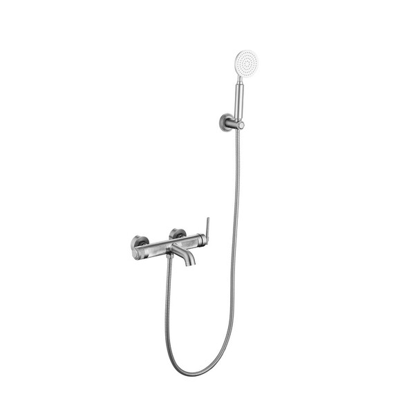 Смеситель для ванны Boheme Eterna 173-NB, никель - фото 