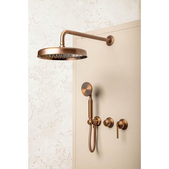 Душевая система для душа Boheme Eterna 174-BRB (со скрытой частью) бронза брашированная - фото 2