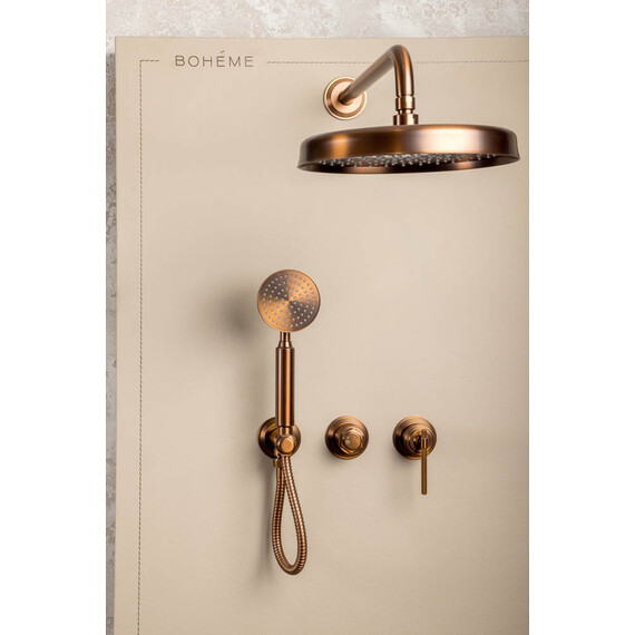 Душевая система для душа Boheme Eterna 174-BRB (со скрытой частью) бронза брашированная - фото 3