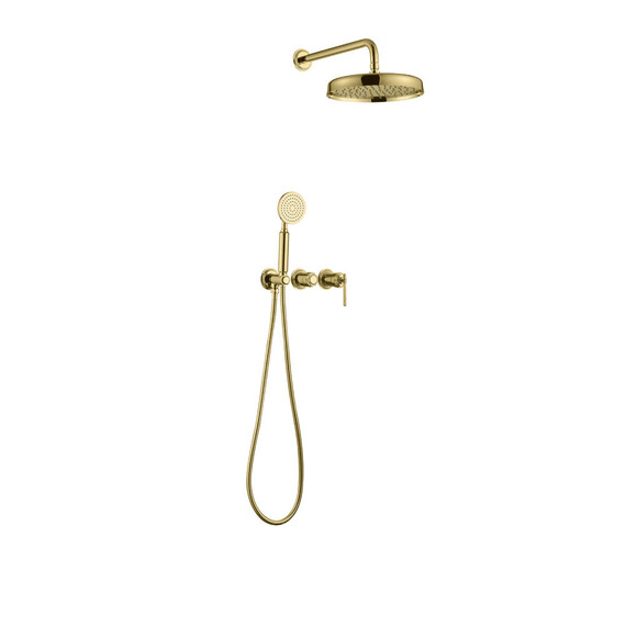 Душевая система для душа Boheme Eterna 174-G (со скрытой частью) золото - фото 