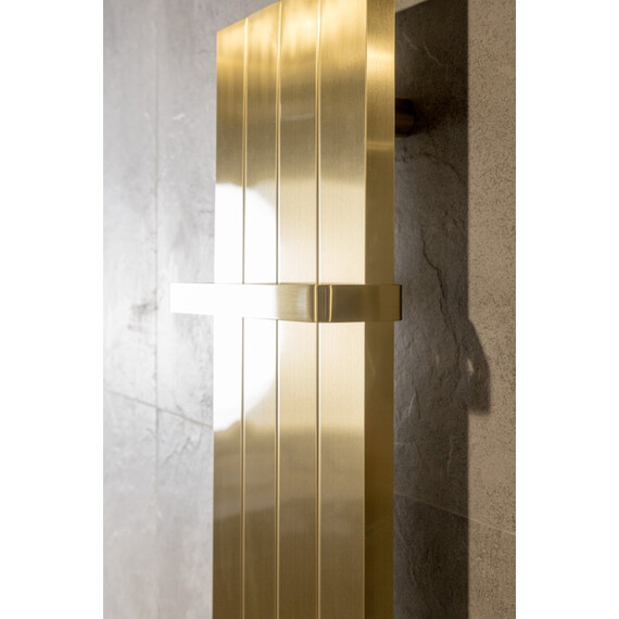 Полотенцесушитель электрический Boheme П4 250x1500 мм 725-MG, золото матовое - фото 7