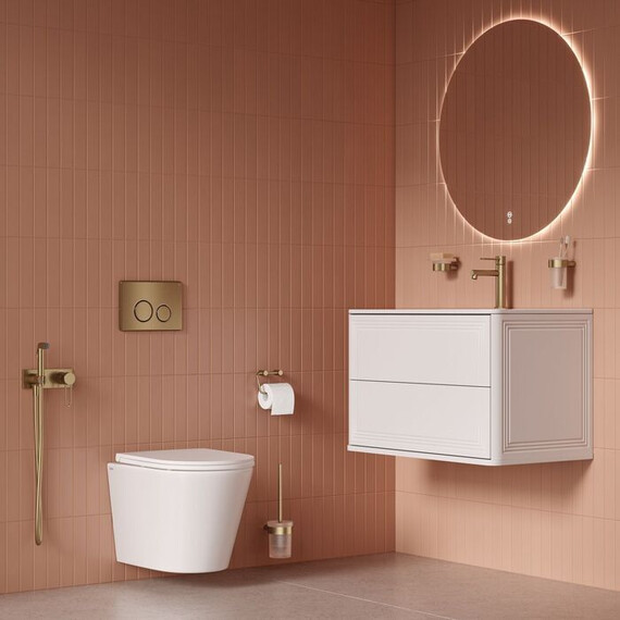 Унитаз подвесной безободковый Iddis Calipso CAQRDSEi25 с тонкой крышкой микролифт (система смыва Торнадо) - фото 5