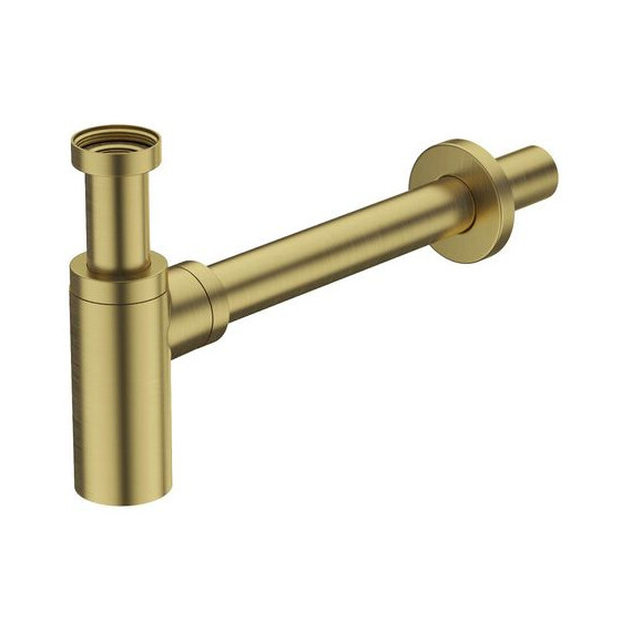 Сифон для умывальника Iddis Optima Home OPTMG00i84, золото матовое - фото 