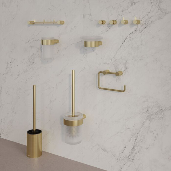 Мыльница Iddis Petite PETG0SGi42, цвет золото матовое - фото 3