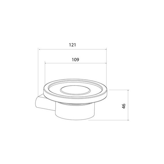 Мыльница Iddis Petite PETG0SGi42, цвет золото матовое - фото 12