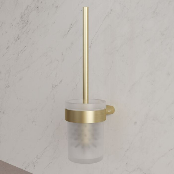 Ёршик для унитаза Iddis Petite PETG0SGi47, цвет золото матовое - фото 7