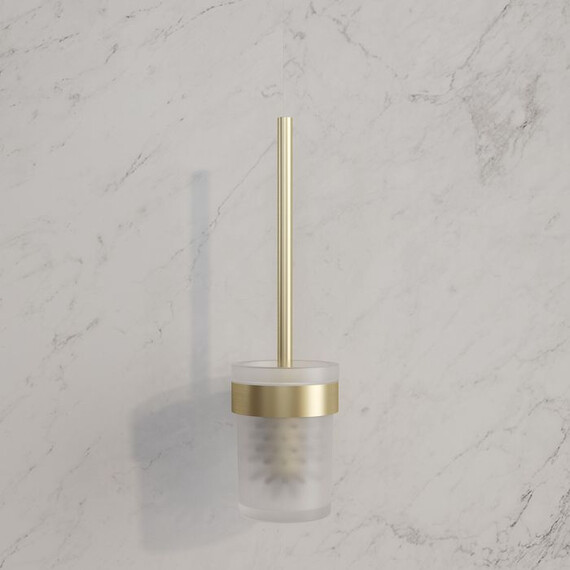 Ёршик для унитаза Iddis Petite PETG0SGi47, цвет золото матовое - фото 5