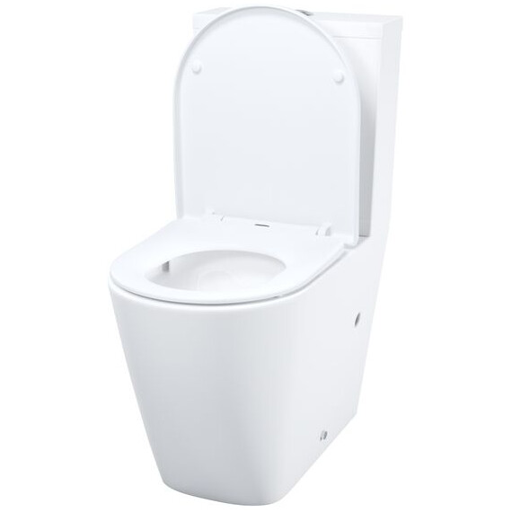 Унитаз-компакт безободковый Iddis Slide SLIRDSEi24 с крышкой микролифт (система смыва Торнадо) - фото 2
