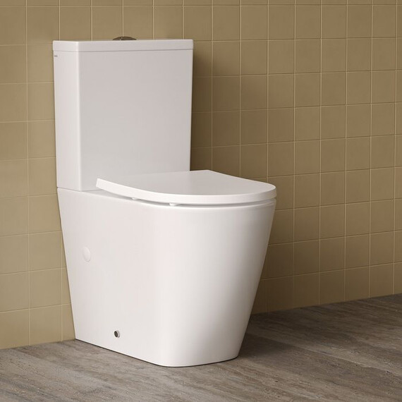 Унитаз-компакт безободковый Iddis Slide SLIRDSEi24 с крышкой микролифт (система смыва Торнадо) - фото 4