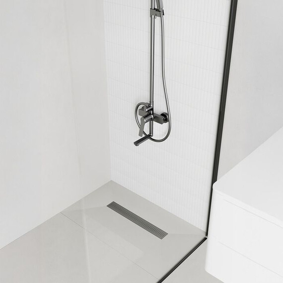 Трап Iddis Perfex 50 см 975B5GM20DZ, графит матовый - фото 4