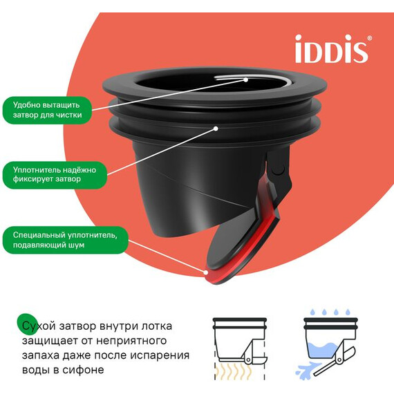 Трап Iddis Perfex 50 см 975B5SB20DZ - фото 5