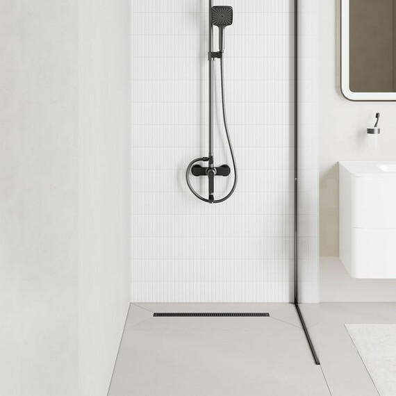 Трап Iddis Perfex 60 см 975B6GM20DZ, графит матовый - фото 3