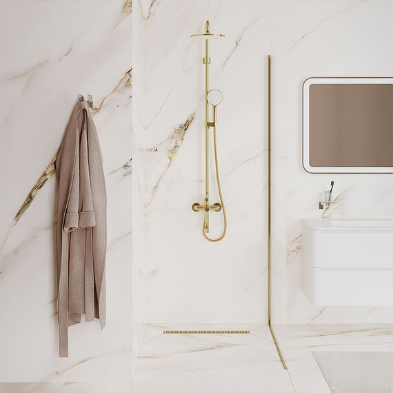 Трап Iddis Perfex 60 см 975B6MG20DZ, золото матовое - фото 3