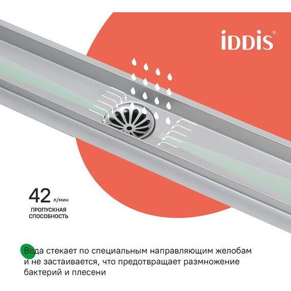 Трап Iddis Perfex 70 см 975B7SB20DZ - фото 12