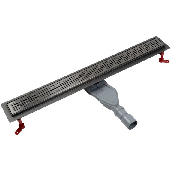 Трап Iddis Perfex 80 см 975B8GM20DZ, графит матовый - фото 